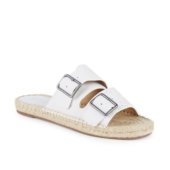 buckle espadrille sandals